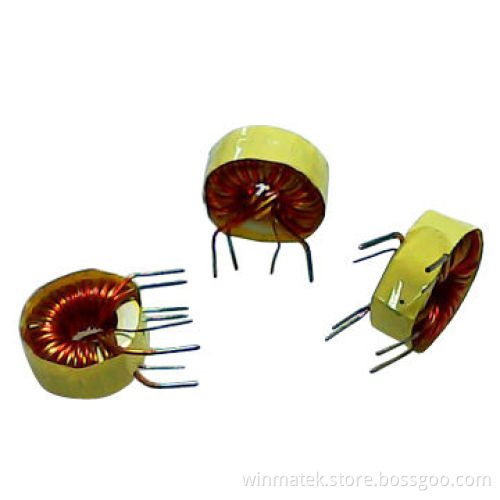 Mini coil inductor with low magnetic leakage